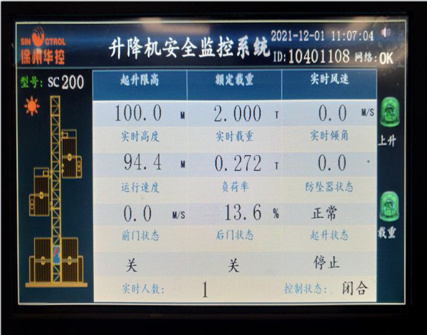  升降機(jī)乘員人數(shù)識別系統(tǒng)